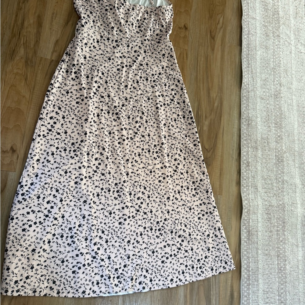 Floral Print Maxi Dress